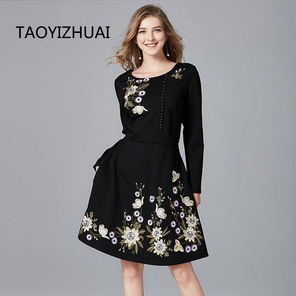 casual dresses taoyizhuai autumn arrival vintage big size women dress print a line above knee empire elegant party office 14252, Black;gray
casual dresses taoyizhuai autumn arrival vintage big size women dress print a line above knee empire elegant party office 14252, Black;gray
