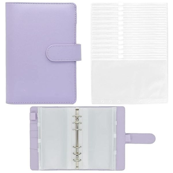 gift wrap a6 binder pockets,can be filled with 6 round sets, suitable for personal planning notepads, budget binders
gift wrap a6 binder pockets,can be filled with 6 round sets, suitable for personal planning notepads, budget binders