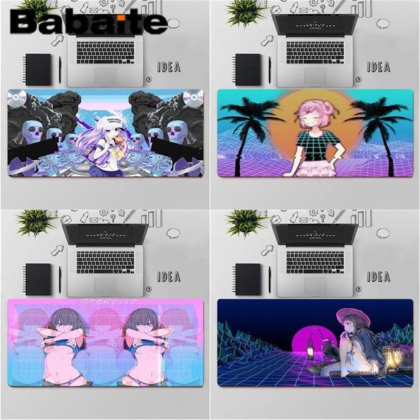 mouse pads & wrist rests babaite vaporwave glitch anime girl rubber durable deskmousepad large pad keyboards mat
mouse pads & wrist rests babaite vaporwave glitch anime girl rubber durable deskmousepad large pad keyboards mat