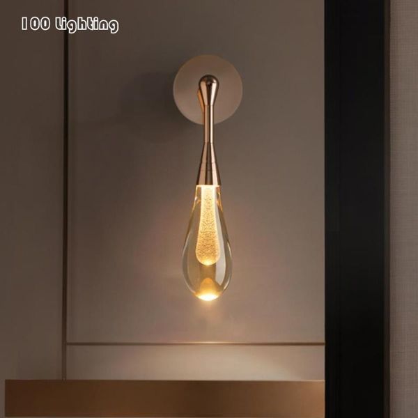 wall lamps water droplets led lamp crystal golden metal bedside parlor bathroom sconce atmosphere lighting nordic luminaire
wall lamps water droplets led lamp crystal golden metal bedside parlor bathroom sconce atmosphere lighting nordic luminaire