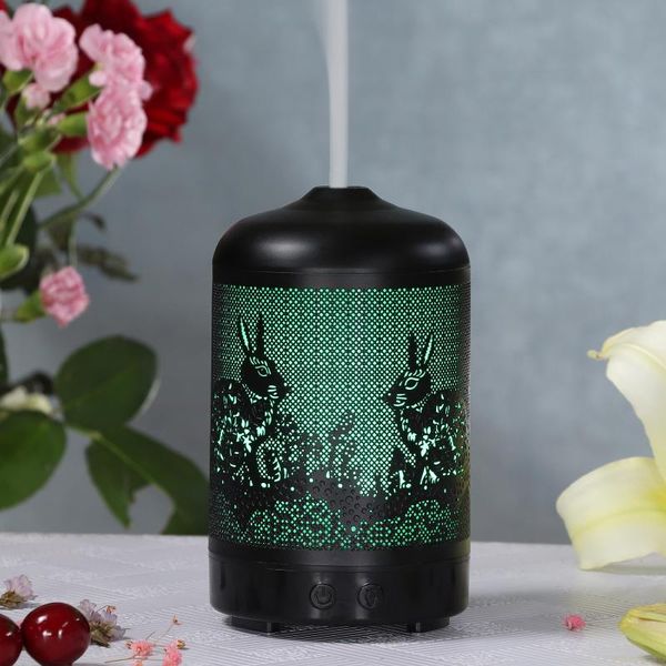 humidifiers 100ml ultrasonic air humidifier forest deer aroma essential oil diffuser hallow metal 7 color led aromatherapy humidificador
humidifiers 100ml ultrasonic air humidifier forest deer aroma essential oil diffuser hallow metal 7 color led aromatherapy humidificador