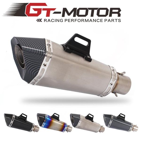 motorcycle exhaust system gt motor - universal 36-51mm modified scooter muffle
motorcycle exhaust system gt motor - universal 36-51mm modified scooter muffle