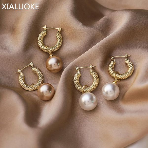 hoop & huggie xialuoke retro metal wire ear loop geometry round pearl earrings for women bohemia tassel clip jewelry wholesale, Golden;silver
hoop & huggie xialuoke retro metal wire ear loop geometry round pearl earrings for women bohemia tassel clip jewelry wholesale, Golden;silver