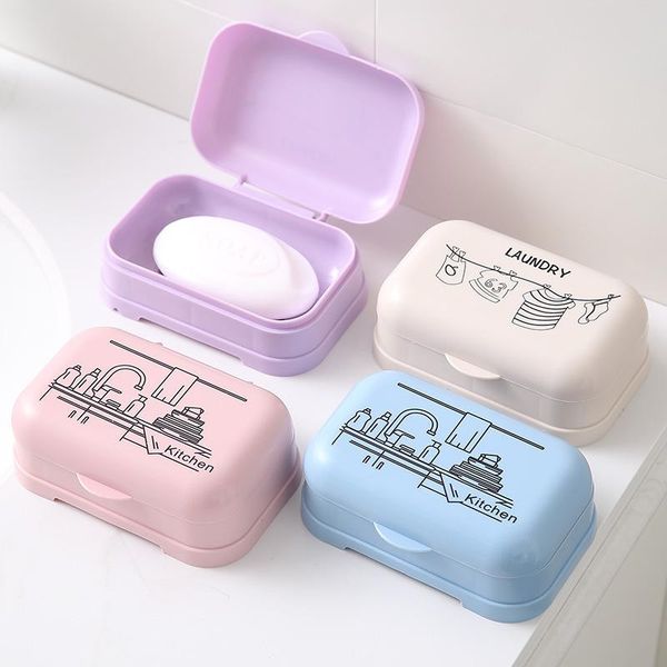 hooks & rails clamshell printing soap box bathroom wash multifunctional bath plastic travel drain storage organizer
hooks & rails clamshell printing soap box bathroom wash multifunctional bath plastic travel drain storage organizer
