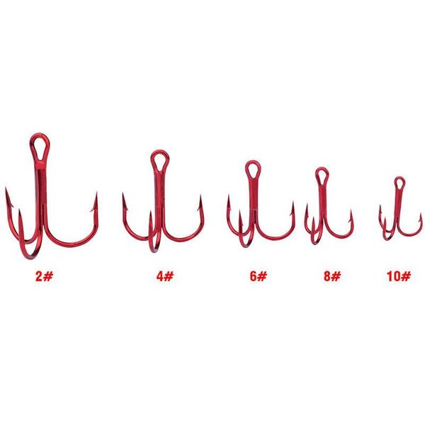 5size red painted high strength stainless steel vmc fishing hooks treble hook with barb freshwater/saltwater f jllszr soif
5size red painted high strength stainless steel vmc fishing hooks treble hook with barb freshwater/saltwater f jllszr soif