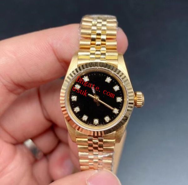 classic womens watches sapphire mirror 6917 26mm black dial mechanical yellow gold jubilee steel bracelet luxury watch waterproof montre de, Slivery;brown
classic womens watches sapphire mirror 6917 26mm black dial mechanical yellow gold jubilee steel bracelet luxury watch waterproof montre de, Slivery;brown