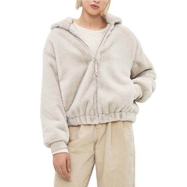 women's fur & faux cropped hoodies women winter zipper aesthetic kawaii beige fluffy crop hooded sweatshirts jacket clothes female, Black
women's fur & faux cropped hoodies women winter zipper aesthetic kawaii beige fluffy crop hooded sweatshirts jacket clothes female, Black