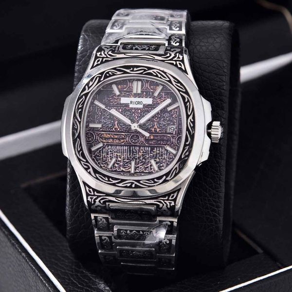 new 2020, men's watch, fashion sports watch, automatic machine, stainless steel, sapphire glass, fashion engraving, butterfly button, s, Slivery;brown
new 2020, men's watch, fashion sports watch, automatic machine, stainless steel, sapphire glass, fashion engraving, butterfly button, s, Slivery;brown