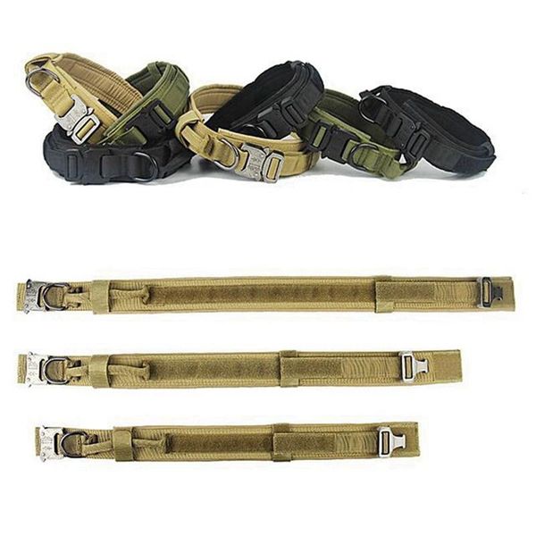 adjustable nylon dog collar tactical heavy duty metal buckle with control handle vest huskyfor training collars & leashes
adjustable nylon dog collar tactical heavy duty metal buckle with control handle vest huskyfor training collars & leashes