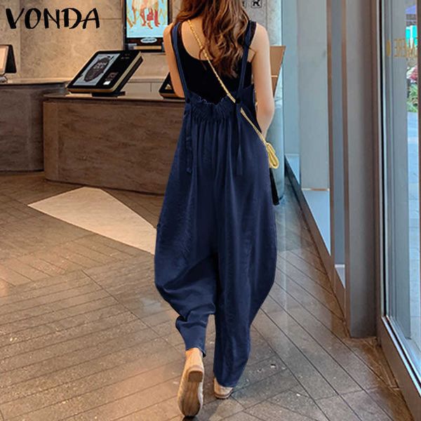 women's jumpsuits & rompers jumpsuit women vonda solid straps sleeveless party playsuits casual harem pants plus dvga, Black;white
women's jumpsuits & rompers jumpsuit women vonda solid straps sleeveless party playsuits casual harem pants plus dvga, Black;white