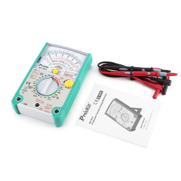 multimeters proskit mt-2021 ac/dc analog graph pointer multimeter ammeter resistance capacitance diode volt amp ohm hfe led meter
multimeters proskit mt-2021 ac/dc analog graph pointer multimeter ammeter resistance capacitance diode volt amp ohm hfe led meter