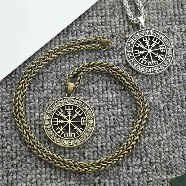 viking icelandic vegvisir helmet horror in runic circle pendant magical staves compass rune amulet collier necklace, Silver
viking icelandic vegvisir helmet horror in runic circle pendant magical staves compass rune amulet collier necklace, Silver
