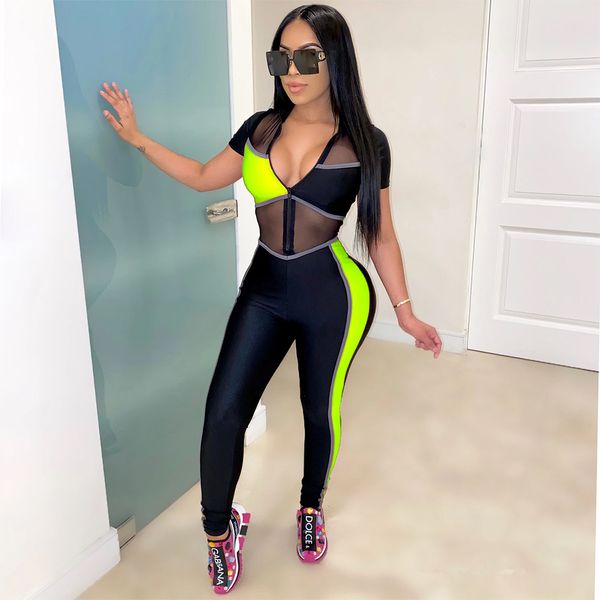 workout active wear romper womens jumpsuit sporty mesh patchwork see though fitness bodycon skinny jumpsuits playsuit, Black;white
workout active wear romper womens jumpsuit sporty mesh patchwork see though fitness bodycon skinny jumpsuits playsuit, Black;white