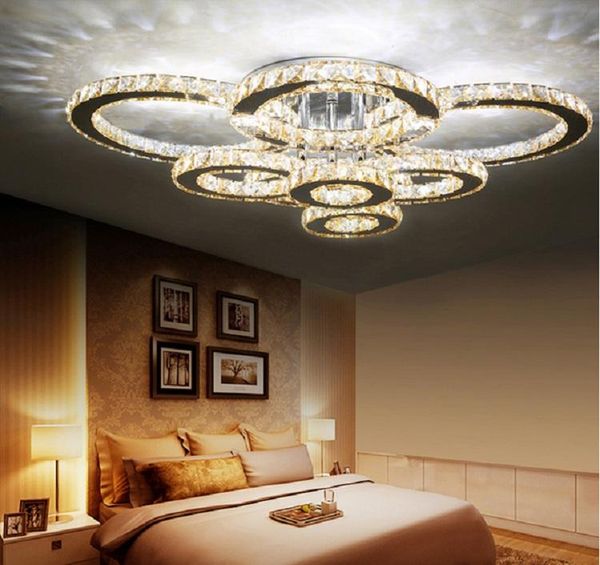 ceiling lights 2/4/6/8 rings clear crystal / amber led living room bedroom dining lamp lighting fixture
ceiling lights 2/4/6/8 rings clear crystal / amber led living room bedroom dining lamp lighting fixture