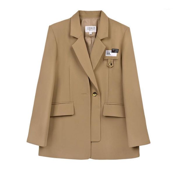 women's suits & blazers suit jacket, spring fall, faux coat, two-piece, fry sensor, high street casual, 2021 fashion loose temperament, White;black
women's suits & blazers suit jacket, spring fall, faux coat, two-piece, fry sensor, high street casual, 2021 fashion loose temperament, White;black