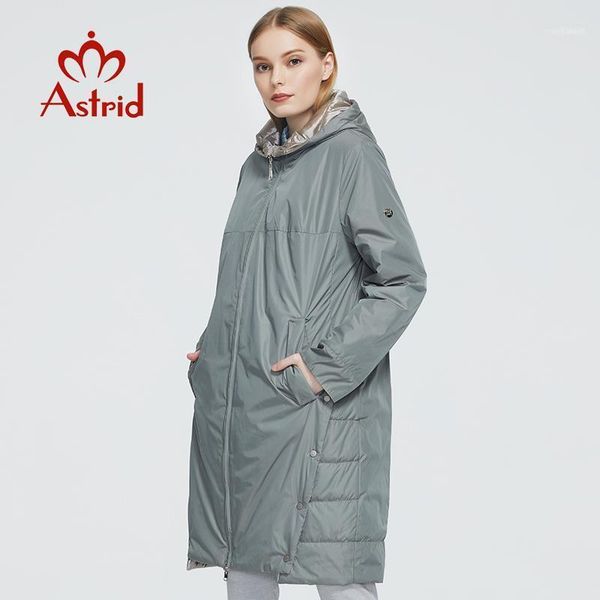 women's down & parkas astrid 2021 winter coat women long warm parka fashion jacket hooded two side wear female clothing design, Black
women's down & parkas astrid 2021 winter coat women long warm parka fashion jacket hooded two side wear female clothing design, Black