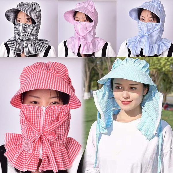 cycling caps & masks women sun hat multi function anti-uv summer lady striped wide brim visor cap female neck protect riding hunting, Black
cycling caps & masks women sun hat multi function anti-uv summer lady striped wide brim visor cap female neck protect riding hunting, Black