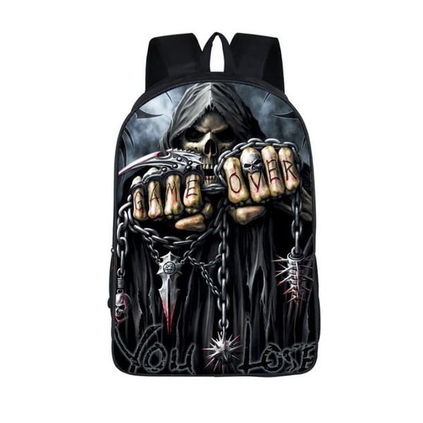 backpack cool skull children 3d printed for teenager boys girls rock men women causal bag student
backpack cool skull children 3d printed for teenager boys girls rock men women causal bag student