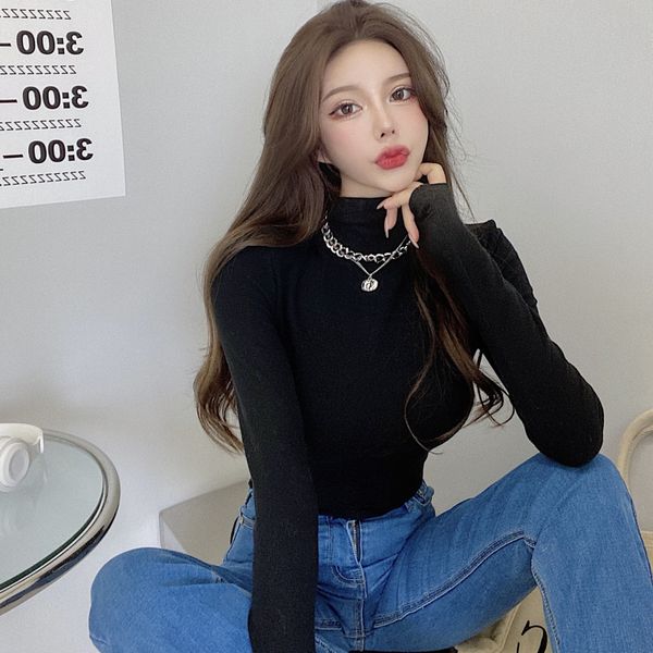 casual solid cyjr collar long bodysuit warm basic woman body autumn high winter neck pure bodysuits thin 33vg, White
casual solid cyjr collar long bodysuit warm basic woman body autumn high winter neck pure bodysuits thin 33vg, White