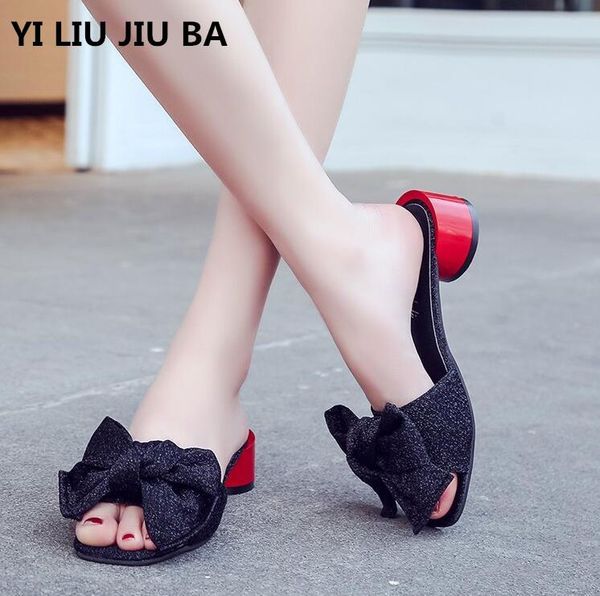 slippers casual women slip on low heel fashion bow shoes platform sandals plus size35-39 **373, Black
slippers casual women slip on low heel fashion bow shoes platform sandals plus size35-39 **373, Black