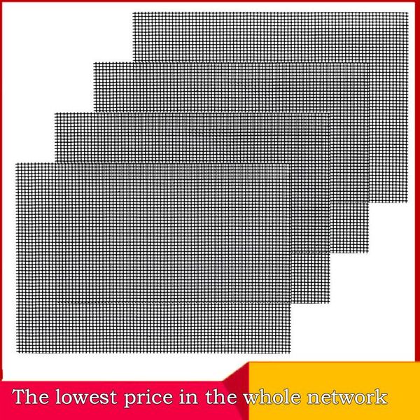 tools & accessories 4 pcs non stick bbq grill mesh reusable grilling net barbecue mat portable for outdoor cooking baking 40 x 33c 
tools & accessories 4 pcs non stick bbq grill mesh reusable grilling net barbecue mat portable for outdoor cooking baking 40 x 33c