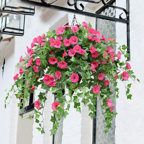 decorative flowers & wreaths fake silk hanging plant vine simulation artificial flower morning glory wall garland green wedding home party d
decorative flowers & wreaths fake silk hanging plant vine simulation artificial flower morning glory wall garland green wedding home party d
