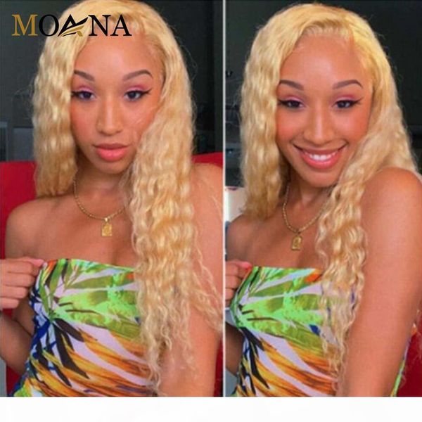 brazilian water wave lace front human hair wigs 613 blonde middle part human deep wigs pre plucked with baby hair for women, Black;brown
brazilian water wave lace front human hair wigs 613 blonde middle part human deep wigs pre plucked with baby hair for women, Black;brown
