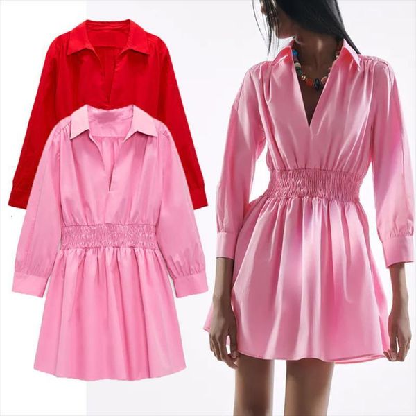 za pink mini shirt womens dresses elegant long sleeve elastic waist office laay summer woman fashion poplin, Black;gray
za pink mini shirt womens dresses elegant long sleeve elastic waist office laay summer woman fashion poplin, Black;gray