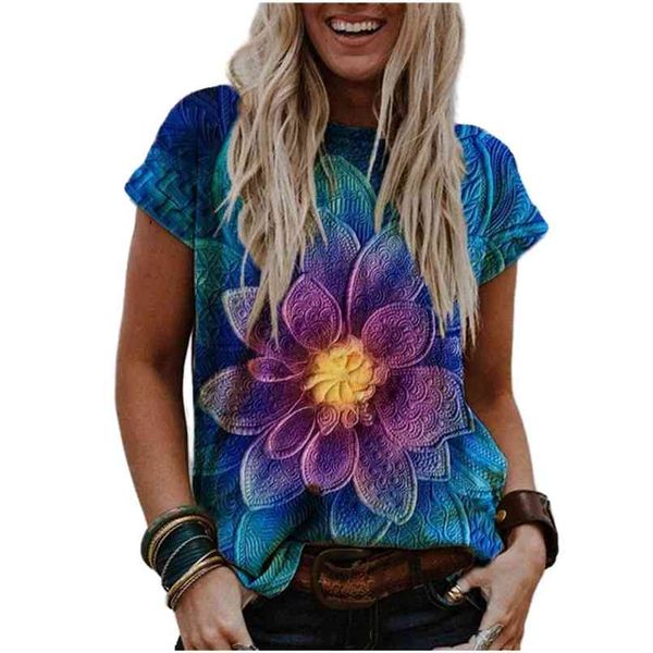 summer fahion women short sleeve o-neck casual loose floral printed harajuku tee tshirts ladies vintage clothing 210708, White
summer fahion women short sleeve o-neck casual loose floral printed harajuku tee tshirts ladies vintage clothing 210708, White