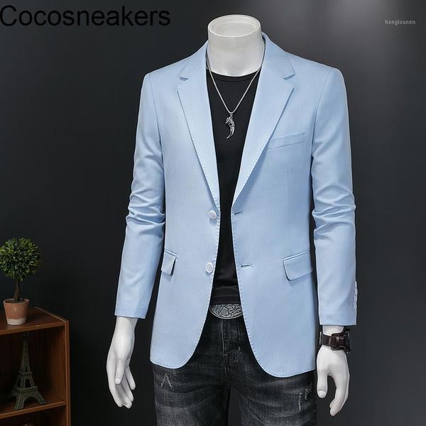 men's suits & blazers business leisure style fit two button suit double fork coat, White;black
men's suits & blazers business leisure style fit two button suit double fork coat, White;black