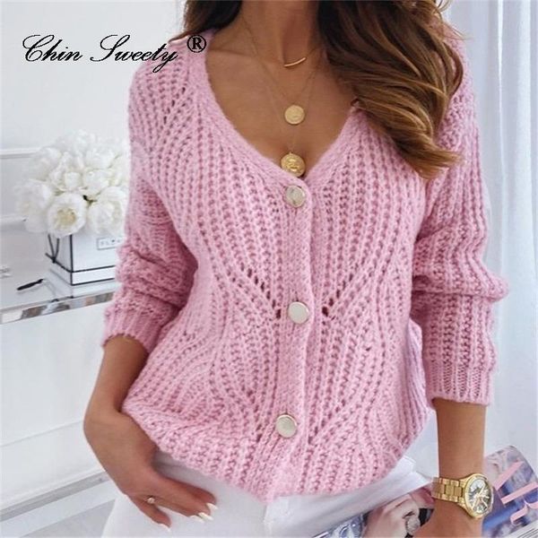 women's knits & tees knitted v-neck sweater hollow out drop shoulder long sleeve cardigan for women 2021 autumn winter loose ladies swe, White
women's knits & tees knitted v-neck sweater hollow out drop shoulder long sleeve cardigan for women 2021 autumn winter loose ladies swe, White