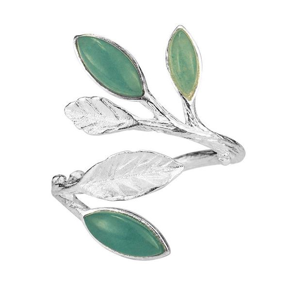 cluster rings open ring natural stone handmade jewelry spring in the air leaves for women, Golden;silver
cluster rings open ring natural stone handmade jewelry spring in the air leaves for women, Golden;silver