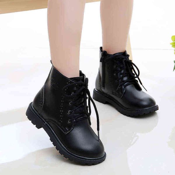 spring and autumn children' ankle boots boys and girls martin boot korean side zipper lacing casual single shoes snow boots g1210, Black;grey
spring and autumn children' ankle boots boys and girls martin boot korean side zipper lacing casual single shoes snow boots g1210, Black;grey