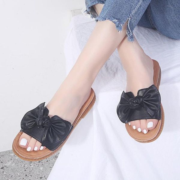 slippers women fashion casual bowknot flat slide outdoor beach shoes summer 2021 flip flops beach#g2, Black
slippers women fashion casual bowknot flat slide outdoor beach shoes summer 2021 flip flops beach#g2, Black