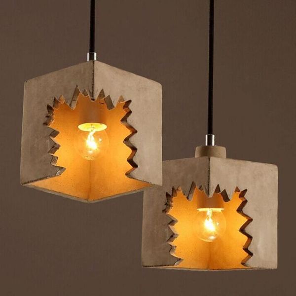 pendant lamps loft art cafe leisure bar personality toothed cement light hanging lamp
pendant lamps loft art cafe leisure bar personality toothed cement light hanging lamp