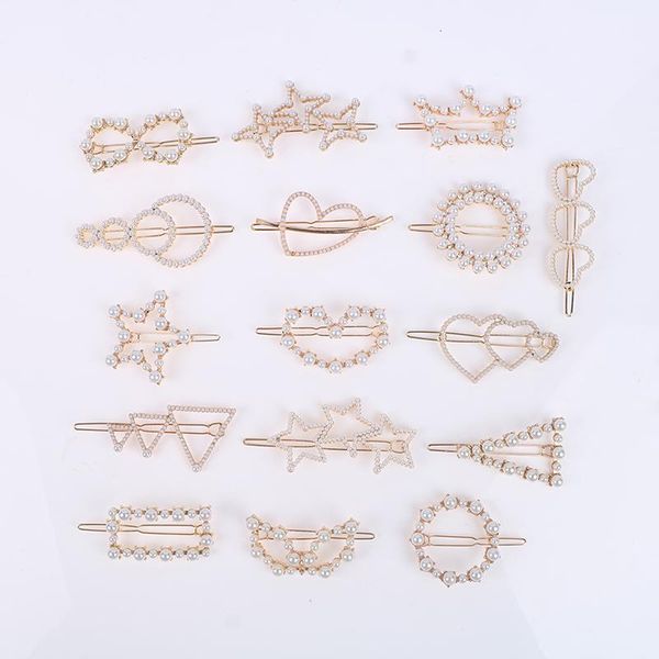 hair clips & barrettes fashion women imitation pearls round clip brief accessories barrette stick for elegant design pin, Golden;silver
hair clips & barrettes fashion women imitation pearls round clip brief accessories barrette stick for elegant design pin, Golden;silver