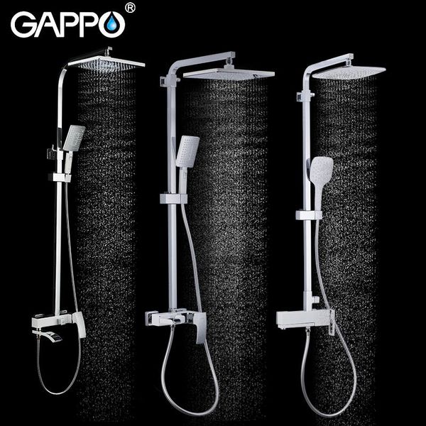 gappo bathroom shower faucet set shower system white bath bathroom faucets waterfall chrome brass goods for bath
gappo bathroom shower faucet set shower system white bath bathroom faucets waterfall chrome brass goods for bath