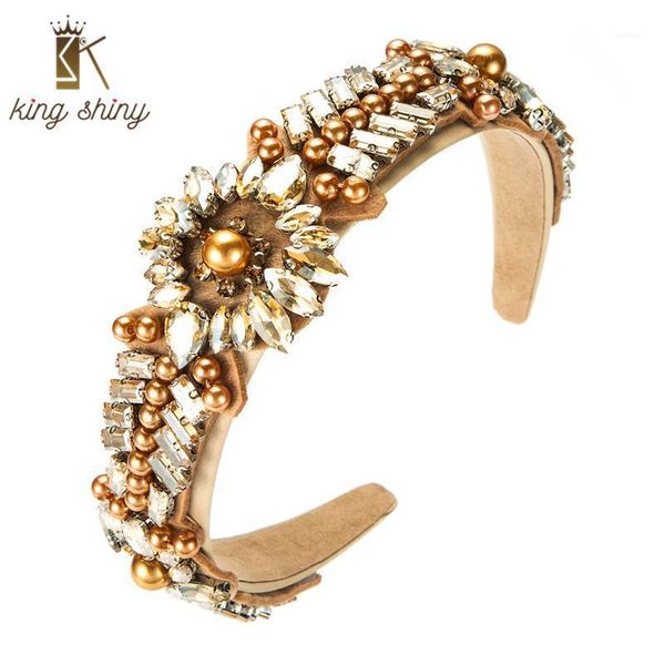 hair clips & barrettes king shiny baroque geometric crystal headband for woman luxury color imitation pearl beaded hairband girl party acces, Golden;silver
hair clips & barrettes king shiny baroque geometric crystal headband for woman luxury color imitation pearl beaded hairband girl party acces, Golden;silver
