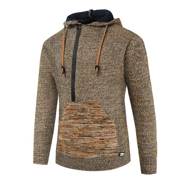 men's sweaters 2021 sweater style personalized fashion hooded daily casual korean autumn, White;black
men's sweaters 2021 sweater style personalized fashion hooded daily casual korean autumn, White;black