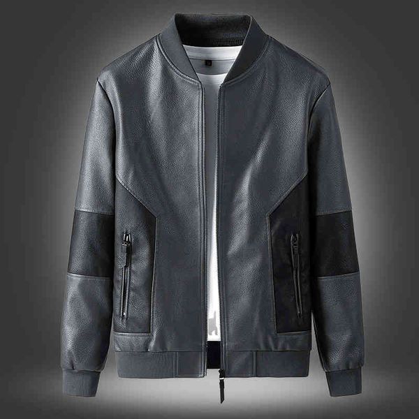 men's leather & faux leather jacket, jacket for men with long sleeves, stylish korean and slim, spring autumn 81hb, Black
men's leather & faux leather jacket, jacket for men with long sleeves, stylish korean and slim, spring autumn 81hb, Black