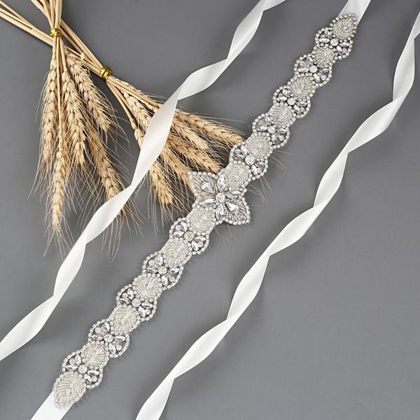 wedding sashes s411 dresses belt bridal rhinestone accessories mariage sash bridesmaid women's, White
wedding sashes s411 dresses belt bridal rhinestone accessories mariage sash bridesmaid women's, White