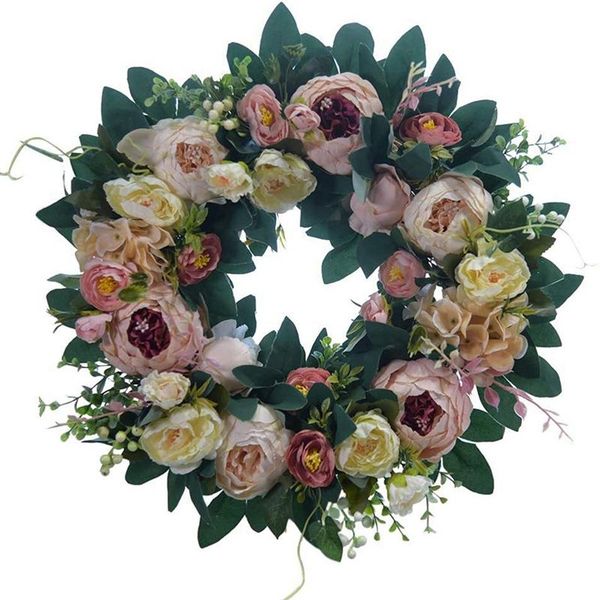 decorative flowers & wreaths front door wreath round silky artificial peony floral home decor for window wall christmas festival 15 inch
decorative flowers & wreaths front door wreath round silky artificial peony floral home decor for window wall christmas festival 15 inch