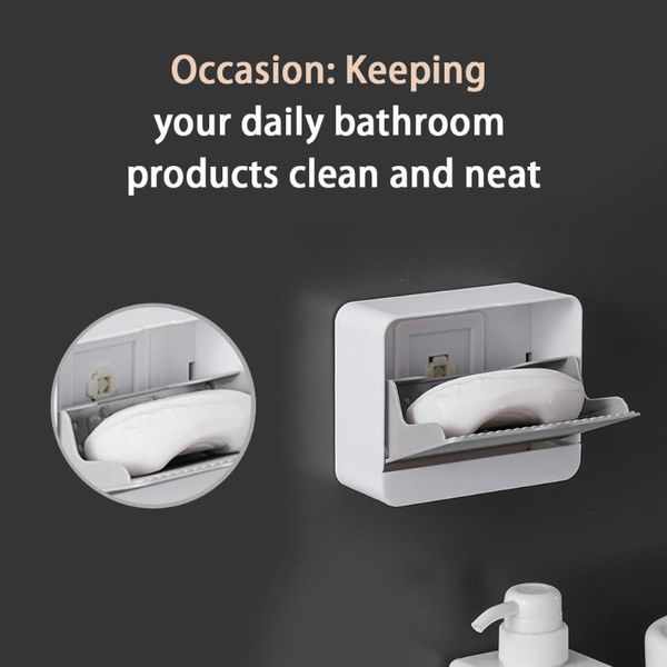 soap dishes holder wall mounted storage abs dish accessories kitchen bathroom durable flip-punch-drain tray keep dry shower
soap dishes holder wall mounted storage abs dish accessories kitchen bathroom durable flip-punch-drain tray keep dry shower