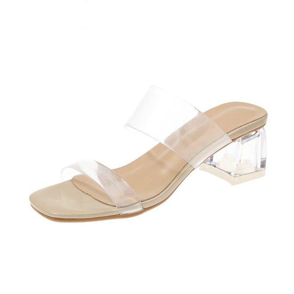 sandals clear heels slippers women summer shoes woman transparent high pumps wedding jelly square, Black
sandals clear heels slippers women summer shoes woman transparent high pumps wedding jelly square, Black