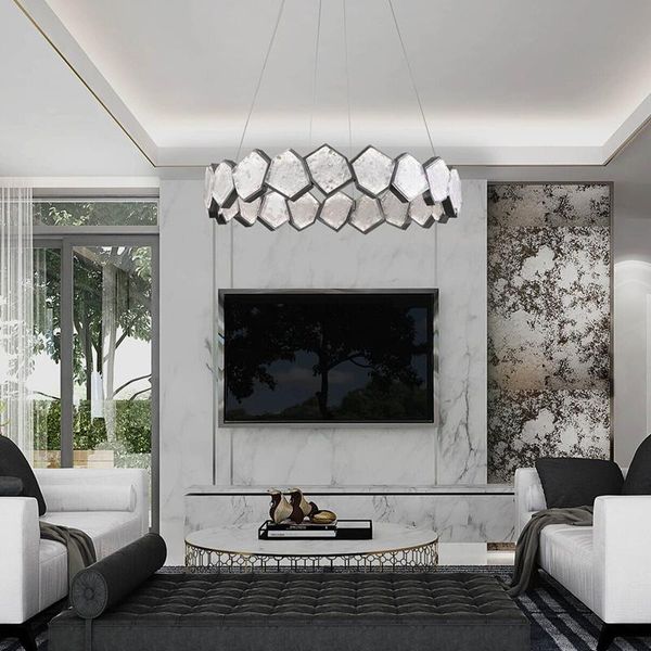 pendant lamps post-modern design of luxury chandeliers minimalist living room dining bedroom ring lights
pendant lamps post-modern design of luxury chandeliers minimalist living room dining bedroom ring lights