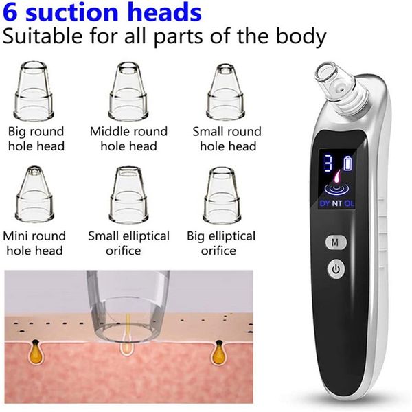 3 mode usb rechargeable lcd display electric blackhead remover vacuum pore cleaner acne removal face nose deep cleansing machine
3 mode usb rechargeable lcd display electric blackhead remover vacuum pore cleaner acne removal face nose deep cleansing machine