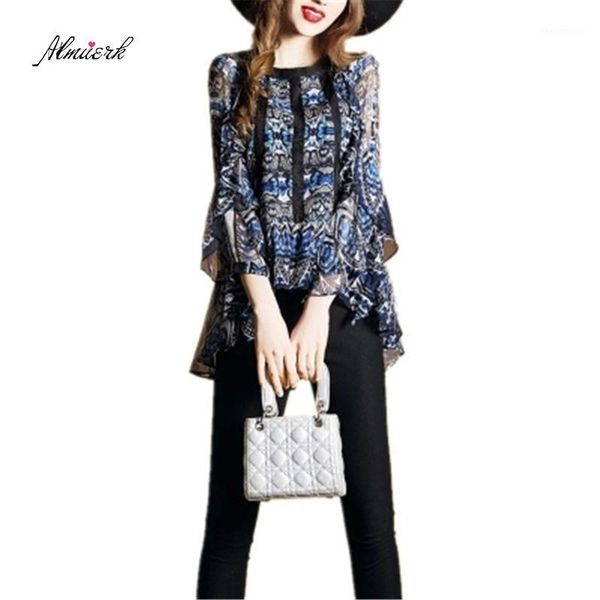 women's blouses & shirts 2021 spring women chiffon shirt blouse irregular flounced o-neck lace blusa camisa feminina korean tunic camis, White
women's blouses & shirts 2021 spring women chiffon shirt blouse irregular flounced o-neck lace blusa camisa feminina korean tunic camis, White