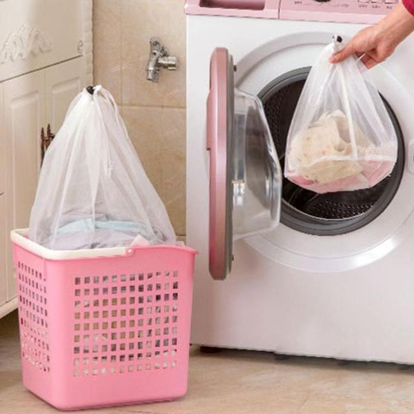 laundry bags 1pcs sell bag drawstring bra underwear household mesh foldable care clothes accessories socks laund m8o8
laundry bags 1pcs sell bag drawstring bra underwear household mesh foldable care clothes accessories socks laund m8o8