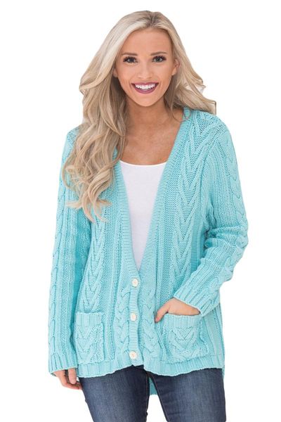 women's sweaters 2021 arrival winter casual gray burgundy blue olive black button the deep v front cable sweater cardigan lgy27883, White;black
women's sweaters 2021 arrival winter casual gray burgundy blue olive black button the deep v front cable sweater cardigan lgy27883, White;black