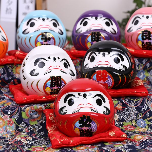 4.5 inch japanese ceramic daruma lucky cat piggy bank office fortune ornament feng shui craft money box home decoration gifts
4.5 inch japanese ceramic daruma lucky cat piggy bank office fortune ornament feng shui craft money box home decoration gifts